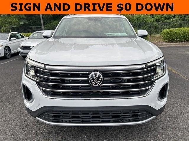 new 2024 Volkswagen Atlas car, priced at $38,500