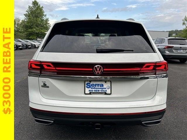 new 2024 Volkswagen Atlas car, priced at $41,007