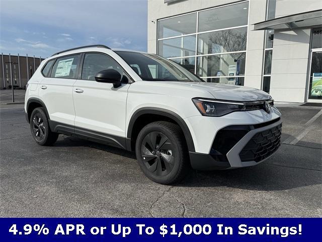 new 2025 Volkswagen Taos car, priced at $24,999