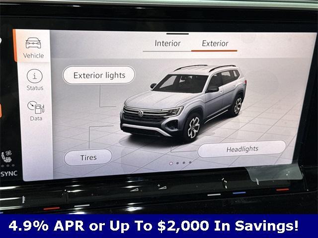 new 2025 Volkswagen Atlas car, priced at $46,448