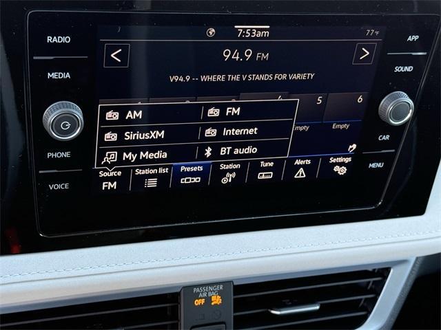 new 2025 Volkswagen Taos car, priced at $28,578