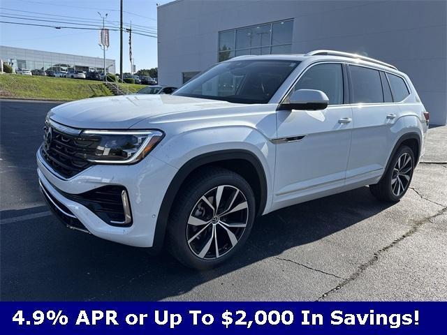 new 2025 Volkswagen Atlas car, priced at $51,499