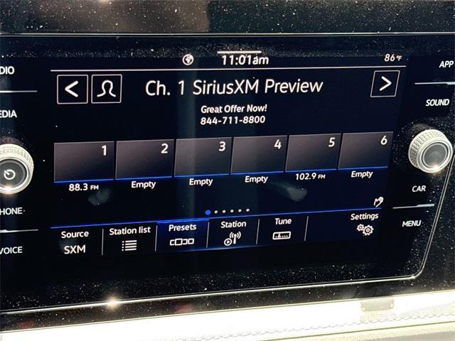 new 2025 Volkswagen Taos car, priced at $28,856