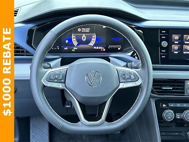 new 2024 Volkswagen Taos car, priced at $29,486