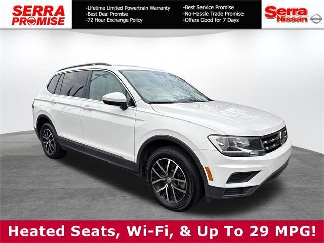 used 2021 Volkswagen Tiguan car, priced at $18,500