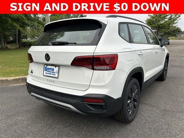 new 2024 Volkswagen Taos car, priced at $22,671