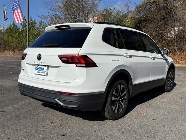 new 2024 Volkswagen Tiguan car, priced at $27,559