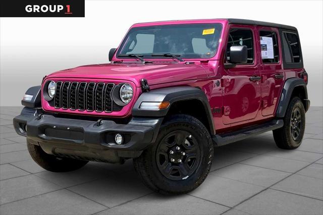 used 2024 Jeep Wrangler car, priced at $35,492