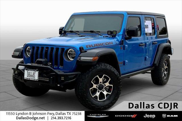 used 2022 Jeep Wrangler Unlimited car, priced at $38,300