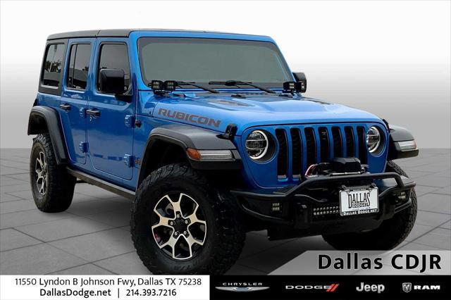 used 2022 Jeep Wrangler Unlimited car, priced at $38,300