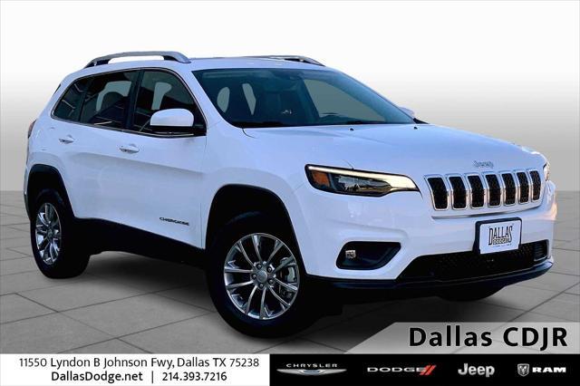 used 2021 Jeep Cherokee car, priced at $22,221