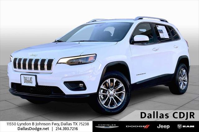 used 2021 Jeep Cherokee car, priced at $22,221