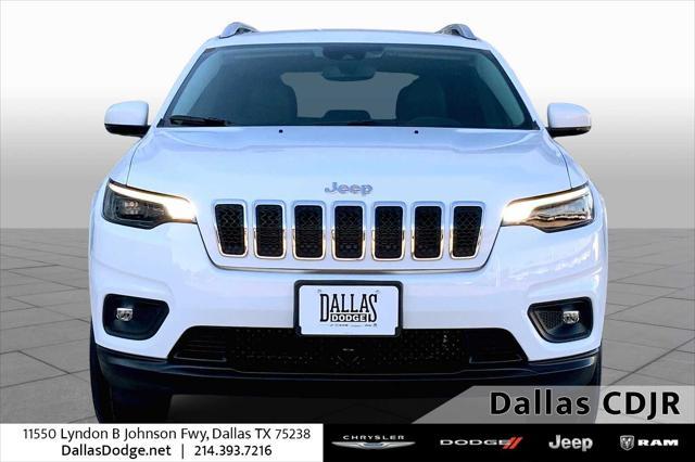 used 2021 Jeep Cherokee car, priced at $22,221