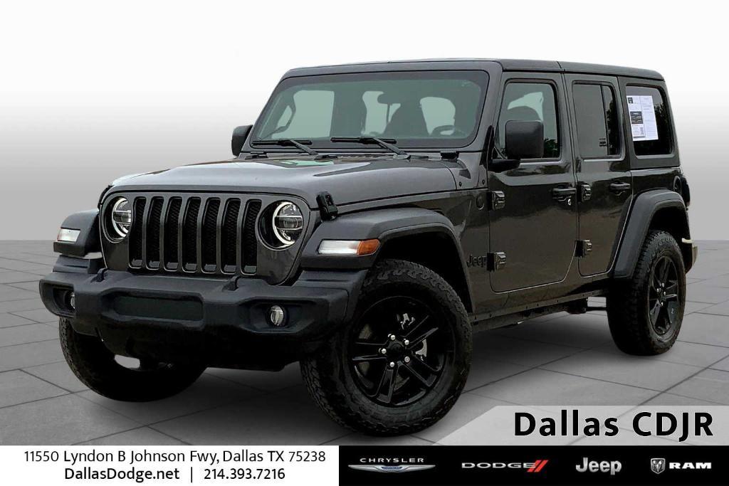used 2021 Jeep Wrangler Unlimited car, priced at $37,777