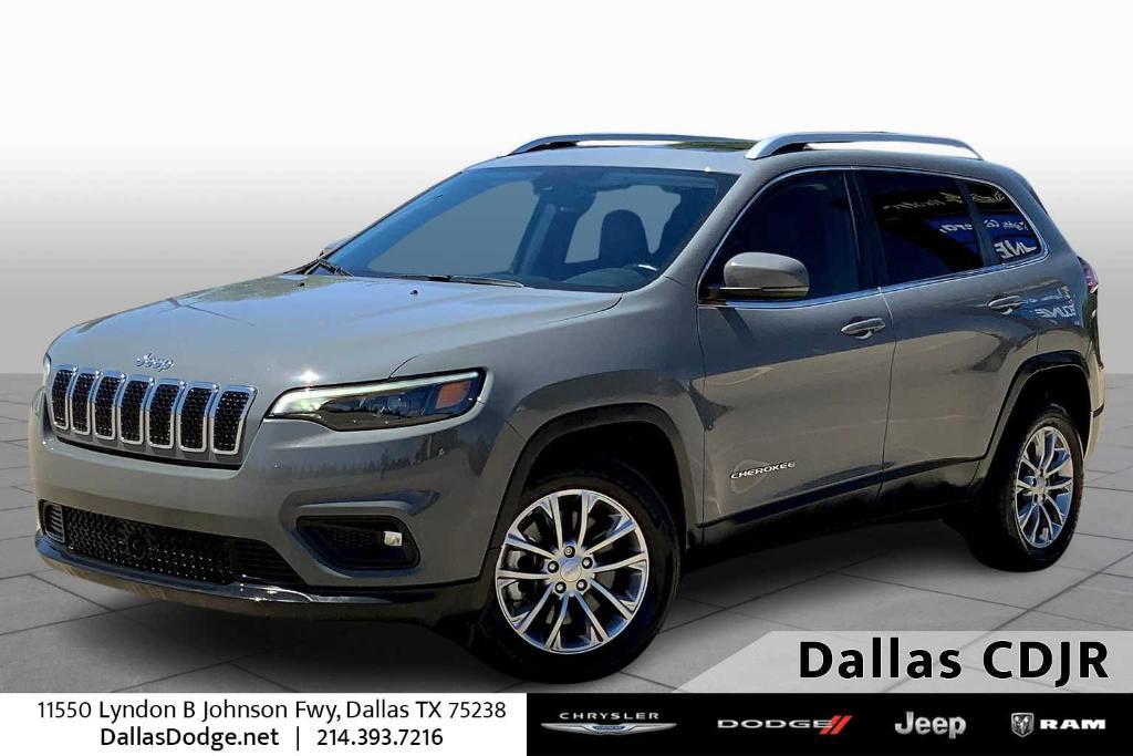 used 2021 Jeep Cherokee car, priced at $25,207