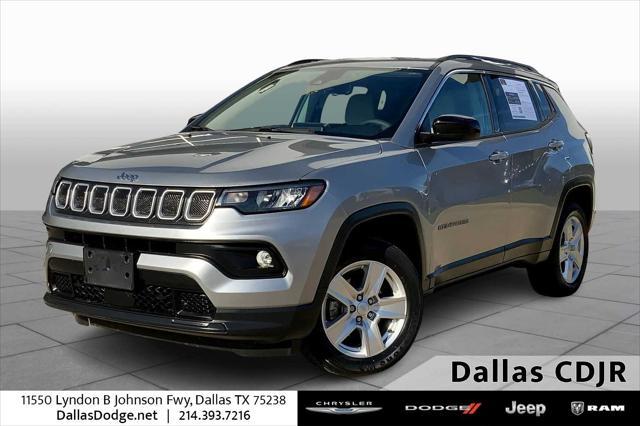 used 2022 Jeep Compass car, priced at $21,990