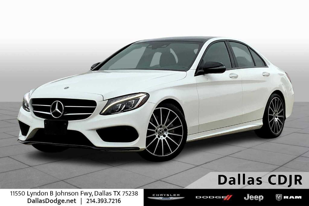 used 2018 Mercedes-Benz C-Class car, priced at $23,444
