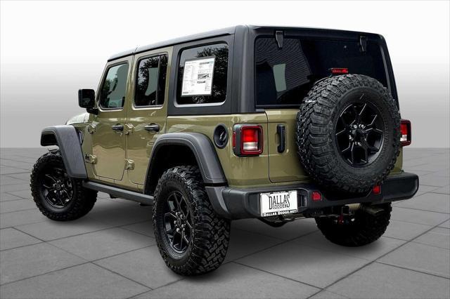 new 2025 Jeep Wrangler car, priced at $50,057