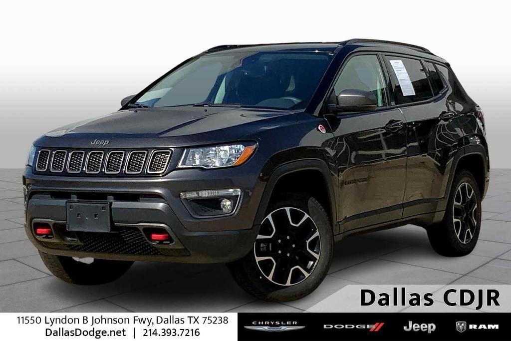 used 2021 Jeep Compass car, priced at $21,000