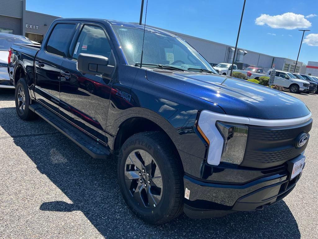 new 2025 Ford F-150 Lightning car, priced at $55,445