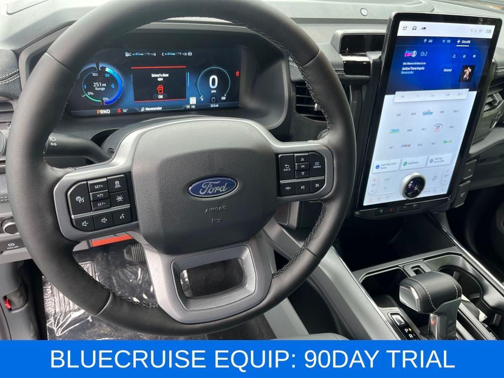 new 2025 Ford F-150 Lightning car, priced at $55,675