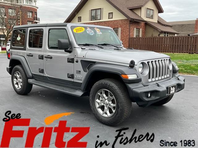 used 2020 Jeep Wrangler Unlimited car, priced at $24,500