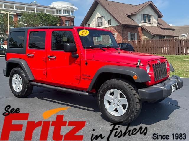 used 2017 Jeep Wrangler Unlimited car, priced at $21,200