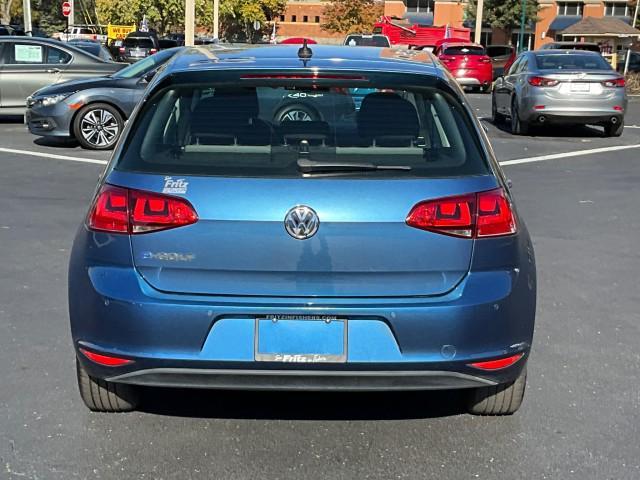 used 2015 Volkswagen e-Golf car, priced at $9,400