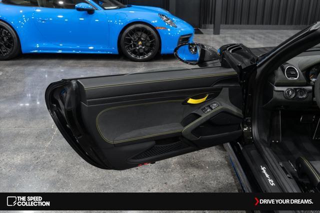 used 2025 Porsche 718 Spyder car, priced at $249,990