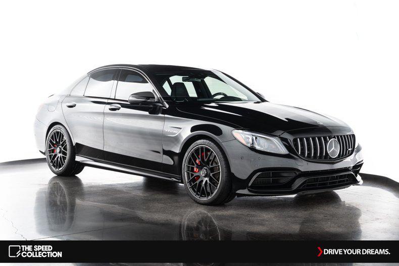 used 2020 Mercedes-Benz AMG C 63 car, priced at $63,990