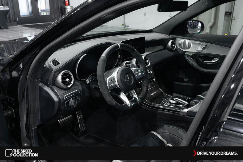used 2020 Mercedes-Benz AMG C 63 car, priced at $63,990