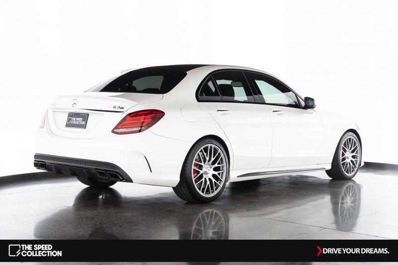 used 2018 Mercedes-Benz AMG C 63 car, priced at $64,990