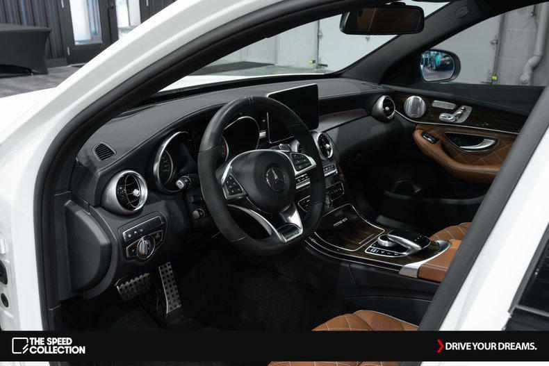 used 2018 Mercedes-Benz AMG C 63 car, priced at $64,990