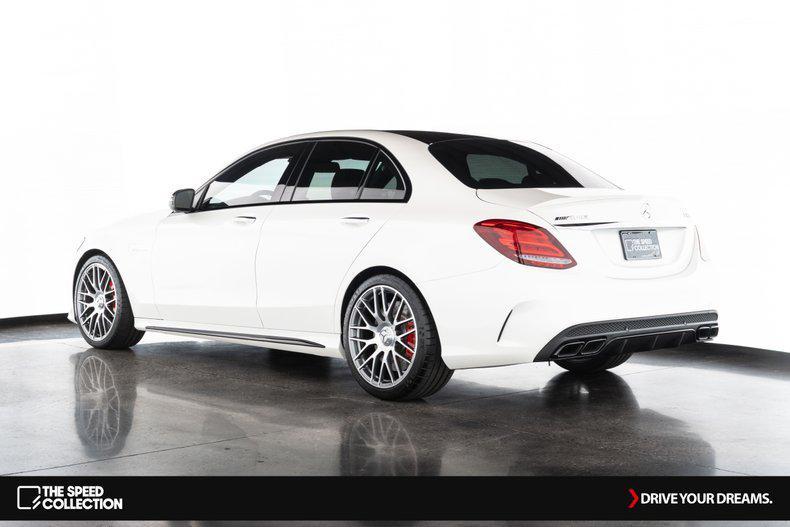 used 2018 Mercedes-Benz AMG C 63 car, priced at $64,990