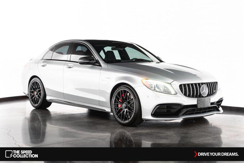 used 2020 Mercedes-Benz AMG C 63 car, priced at $64,990