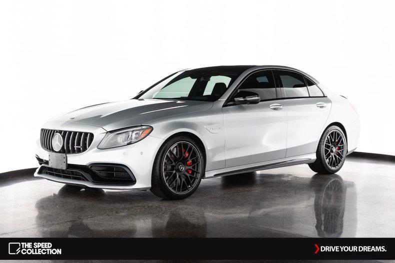 used 2020 Mercedes-Benz AMG C 63 car, priced at $64,990