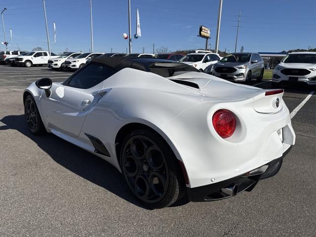 used 2020 Alfa Romeo 4C Spider car, priced at $69,999