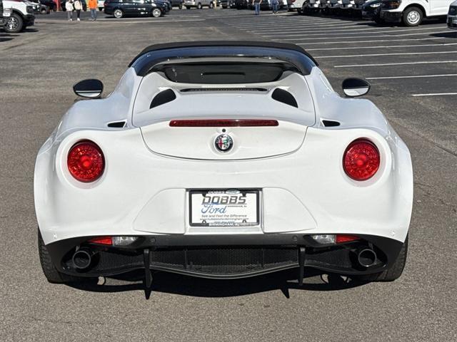 used 2020 Alfa Romeo 4C Spider car, priced at $69,999