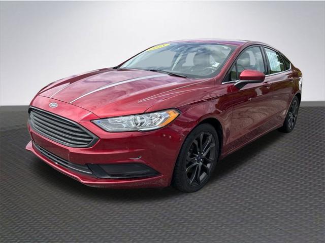 used 2018 Ford Fusion car, priced at $14,852