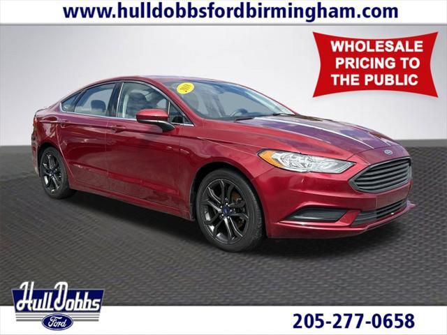 used 2018 Ford Fusion car, priced at $14,852