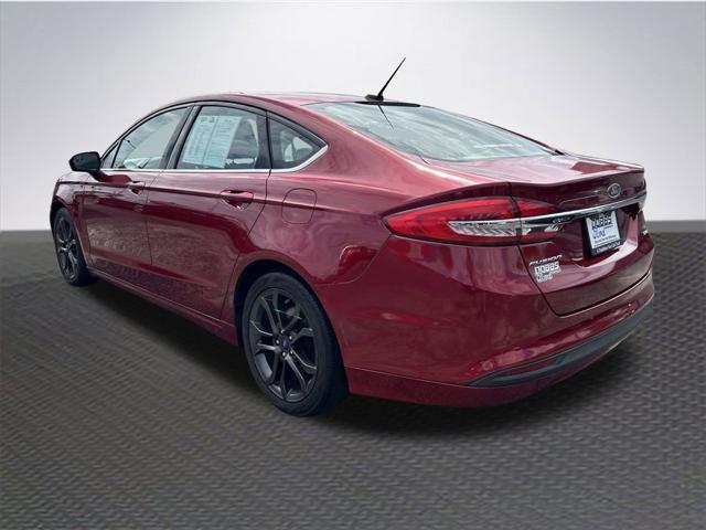 used 2018 Ford Fusion car, priced at $14,852