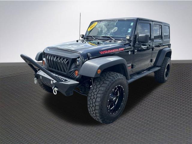 used 2012 Jeep Wrangler Unlimited car, priced at $18,909