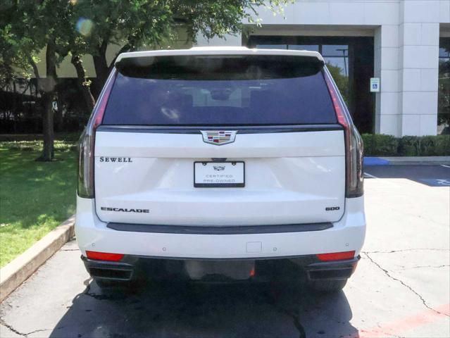 used 2023 Cadillac Escalade car, priced at $84,991
