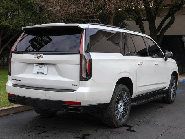 used 2021 Cadillac Escalade ESV car, priced at $74,991