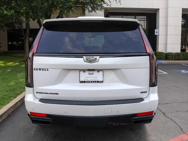 used 2023 Cadillac Escalade car, priced at $86,499