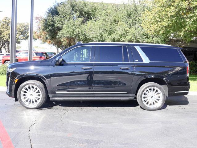 used 2022 Cadillac Escalade ESV car, priced at $73,995