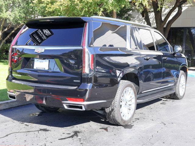 used 2022 Cadillac Escalade ESV car, priced at $73,995