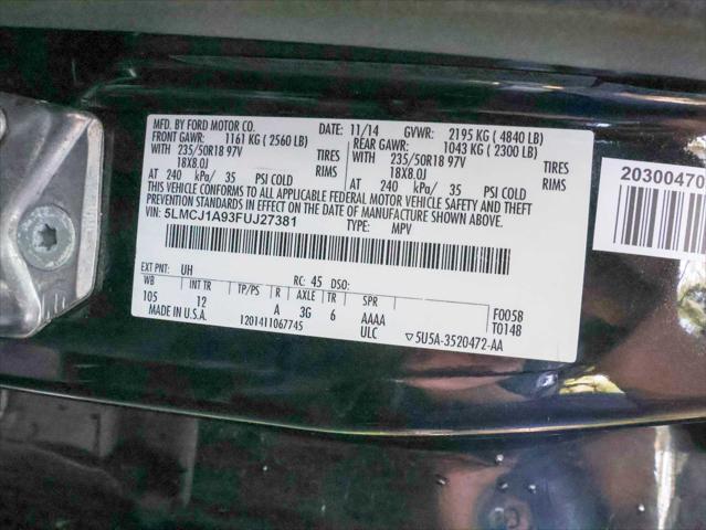 used 2015 Lincoln MKC car, priced at $13,997