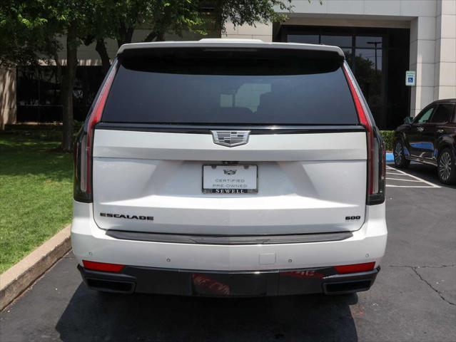 used 2021 Cadillac Escalade car, priced at $72,969