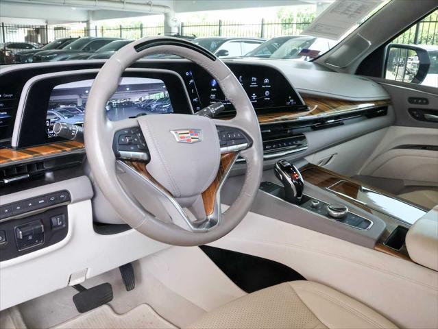 used 2021 Cadillac Escalade car, priced at $72,969